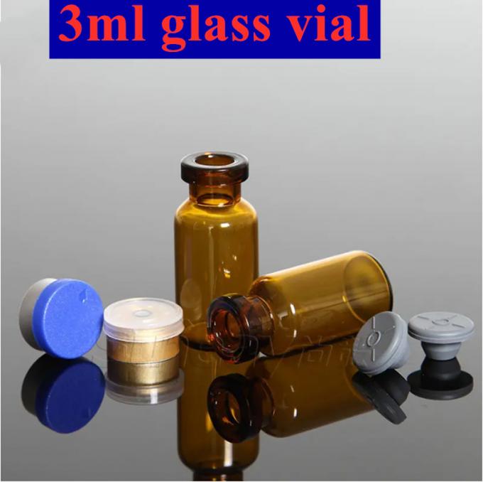 Hot Sale 5ml 7ml 10ml Glass Injectable Bottle for Steroid Clear Amber Small Volume Glass Vial