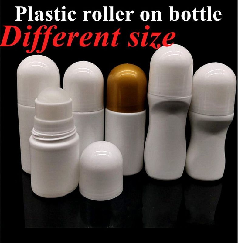 30ml 50 Ml 60ml 다시 채워질 수 있는 에센셜 오일 몸 냄새 비어 있는 HDPE 플라스틱 롤 디오도рант 병 둥근 롤러 볼