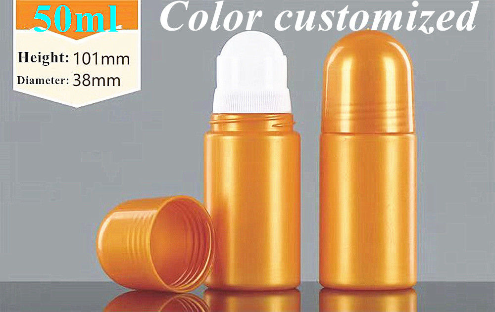 30ml 50ml 60ml 100ml PE 비닐 롤러 데오도рант 병 롤러 향수 몸 병 반투명 롤러 병