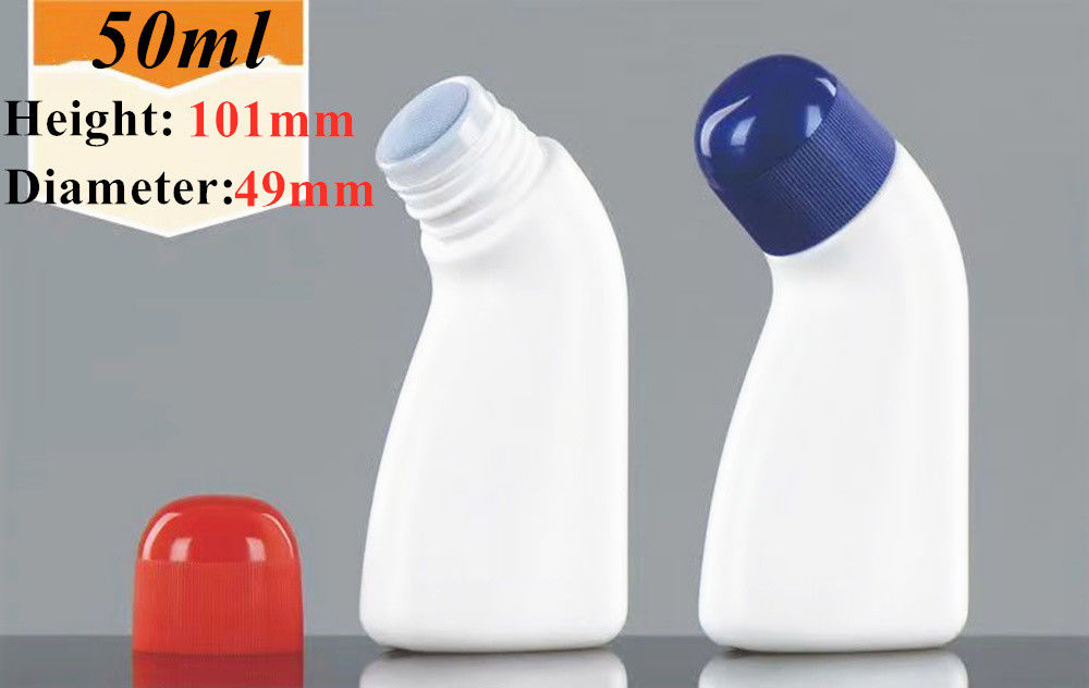 30ml 50ml HDPE 자외선 차단제 몸 관리를 위한 비어있는 에센셜 오일 플라스틱 디오더런트 병 몸 냄새를 위해 롤러 공