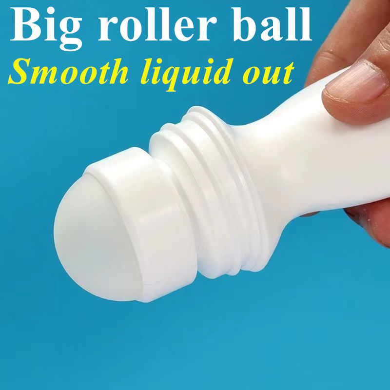 50ml PE 빈 롤러 볼 향기로운 몸 병 반투명병 빈 플라스틱 병 디오더런트 병 롤