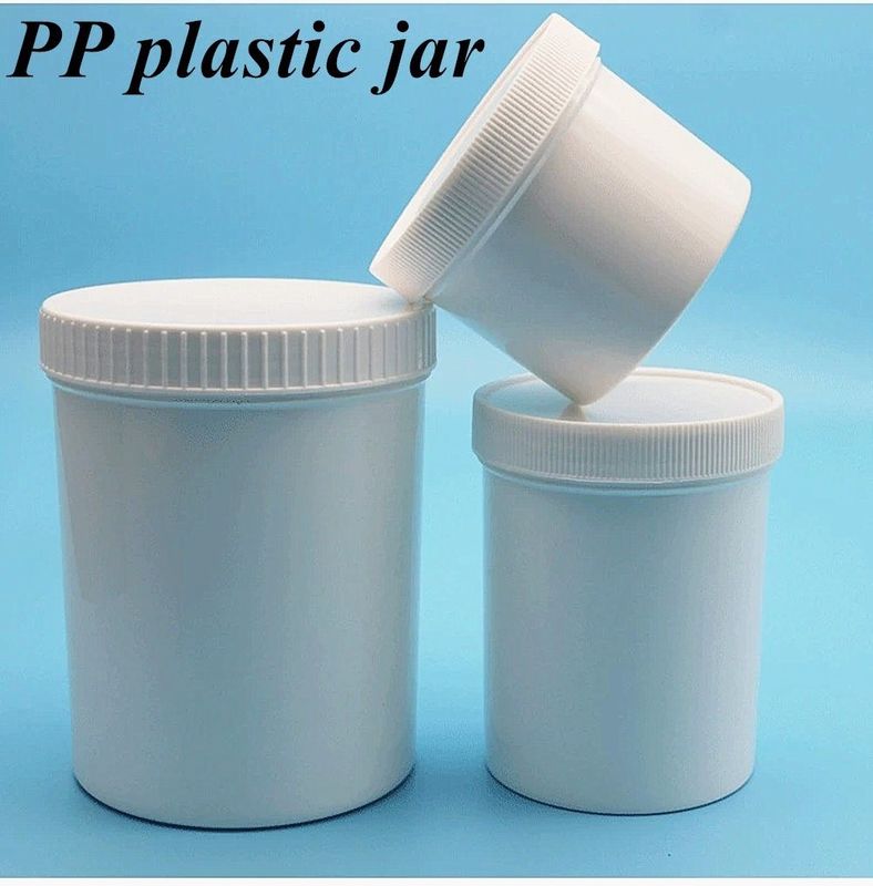 150g 250g 500g PP 화장품 크림 병 흰색 검은색 파란색 플라스틱 화장품 병 몸 스크럽 빈 얼굴 크림 병 병