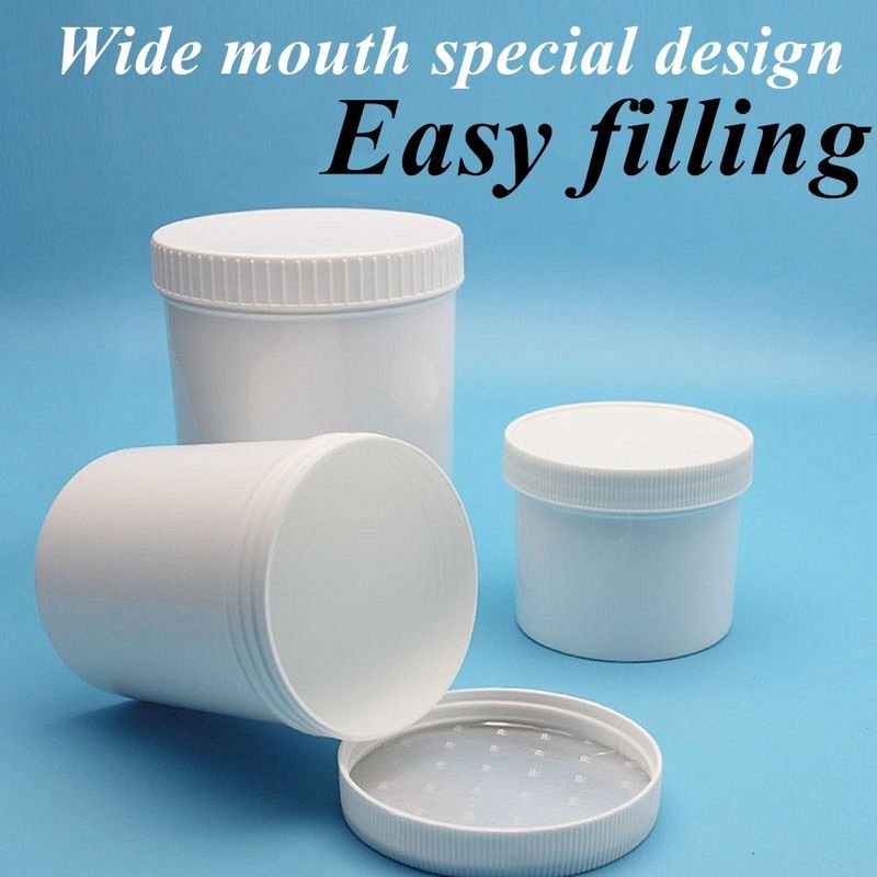 고급 PP 플라스틱 화장품 병 150ml 250ml 500ml 4oz 화장품 병 흰색 투명 검은색 파란색 PP 플라스틱 크림 병
