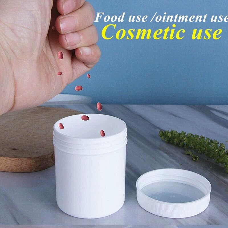 럭셔리 150g 250g 500g 1000g 빈 하얀 검은 파란 투명 화장품 얼굴 몸 로션 이중 벽 PP 화장품 상자