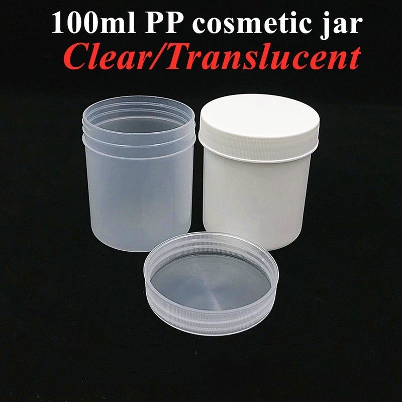 저렴한 150g 250g 500g 1000g 럭셔리 빈 화장품 용기 PP 얼굴 크림 몸 머리카락 스크루 캡이 있는 화장품 병