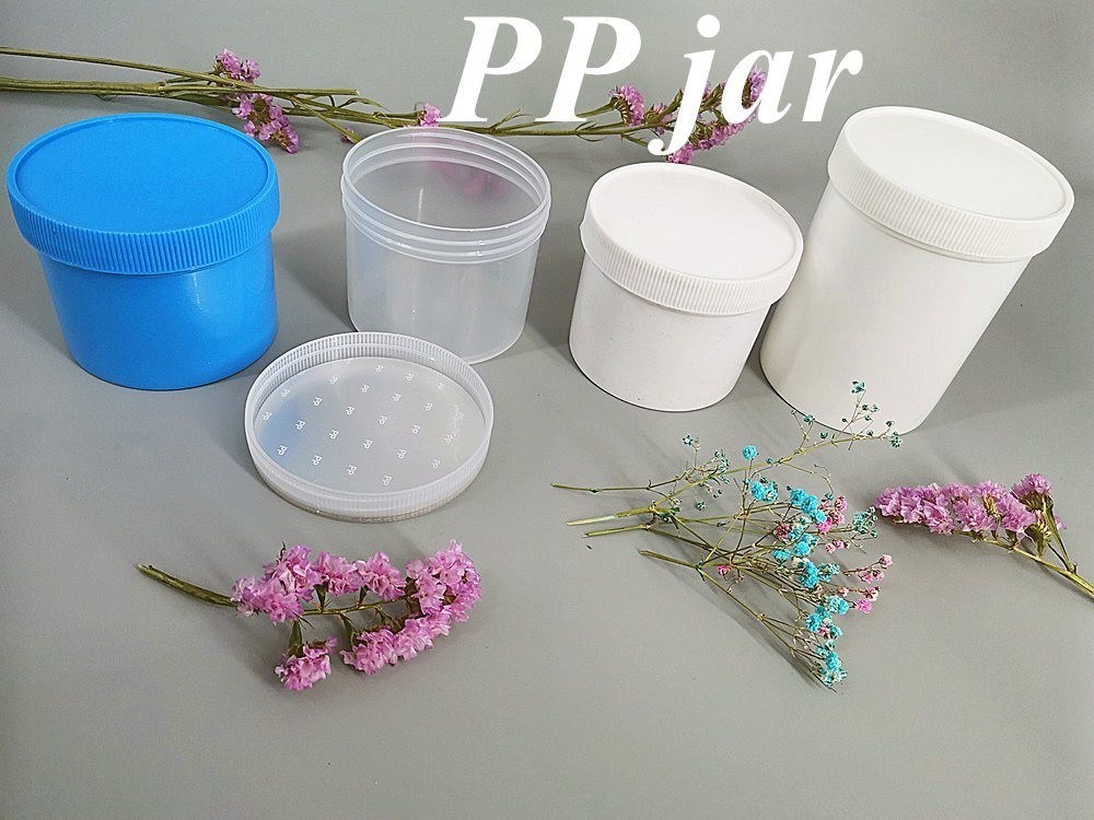 150g 250g 500g 흰색 선명 투명 검은색 빨간색 파란색 둥근 넓은 입 PP 화장품 독특한 고급 플라스틱 크림 병
