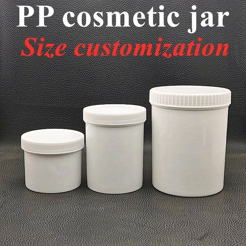 150ml 250ml 500ml 흰색 검은색 파란색 빨간색 넓은 입 크림 화장품 병 PP 화장품 병 병 플라스틱 연약 크림 병
