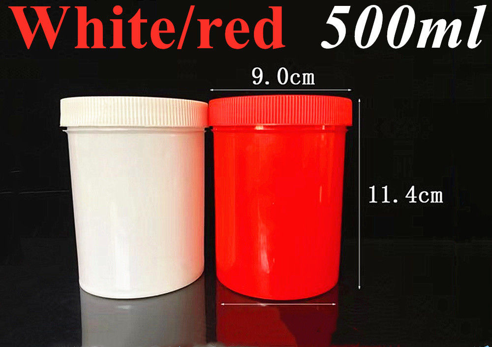 150g 250g 500g 빈 검은 흰 파란색 빨간 투명 단일 벽 PP 플라스틱 화장품 피부 관리 화장품 화장품 용기