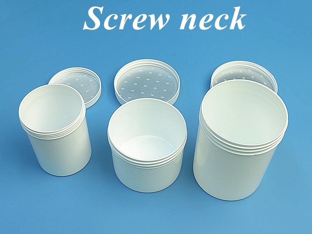 100ml 150ml 250ml 500ml PP 화장품 병 투명 청색 16oz 플라스틱 연약 화장품 냄비
