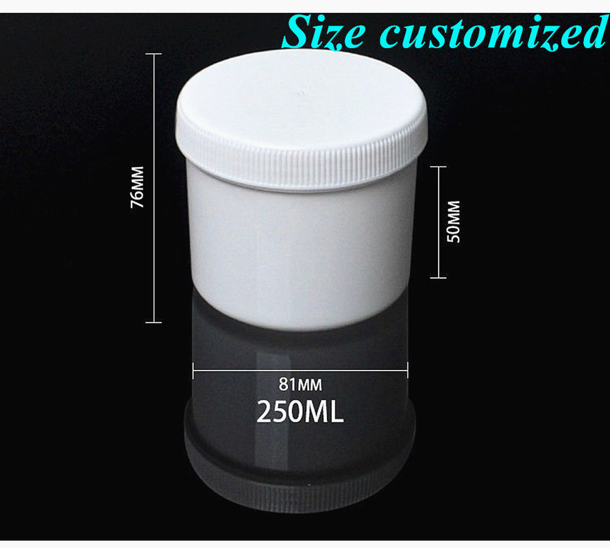 SGS 100ml 250ml 500ml 1000ml PP 화장품 항아리 화장품 샘플 용기 매듭 뚜?? 과 연약 항아리