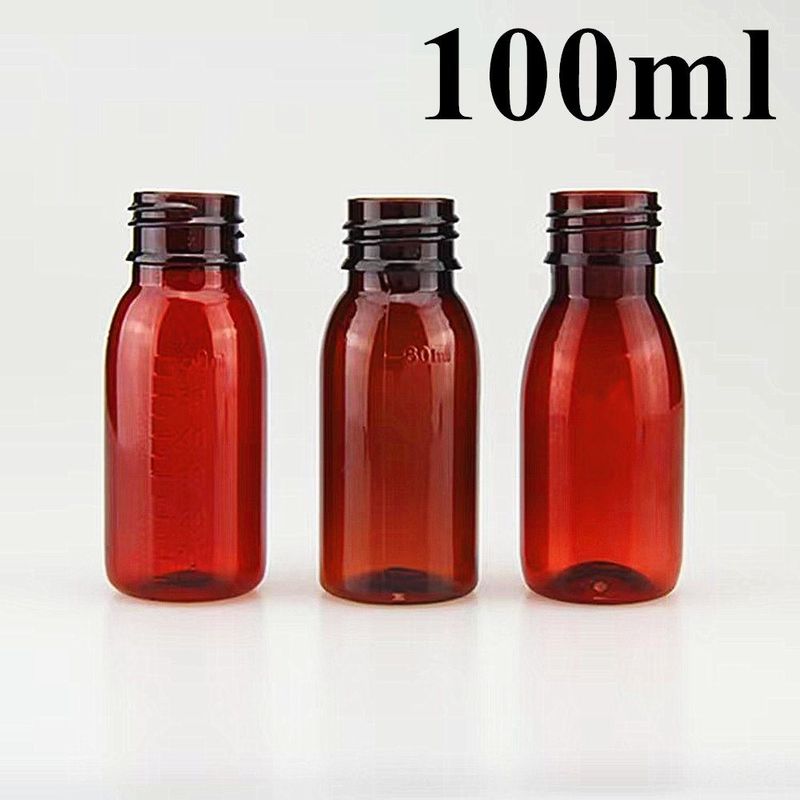 3oz 4oz 5oz 반려동물 빈 기침 시럽 병 구강 액체 서스펜션 분말