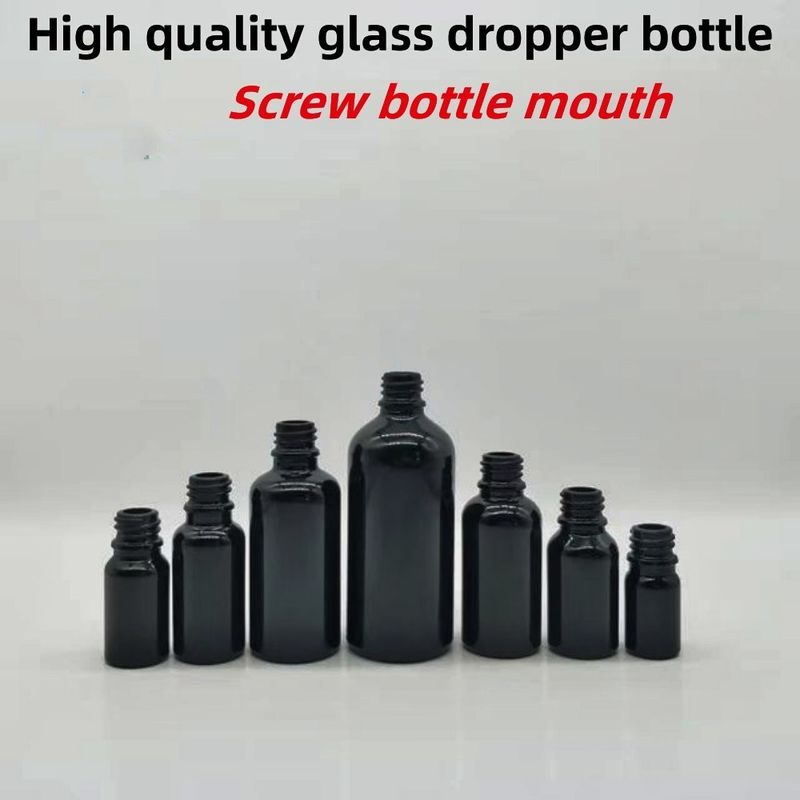 5ml 10ml 15ml 20ml 30ml 50ml 100ml 검은색 에센셜 오일 병