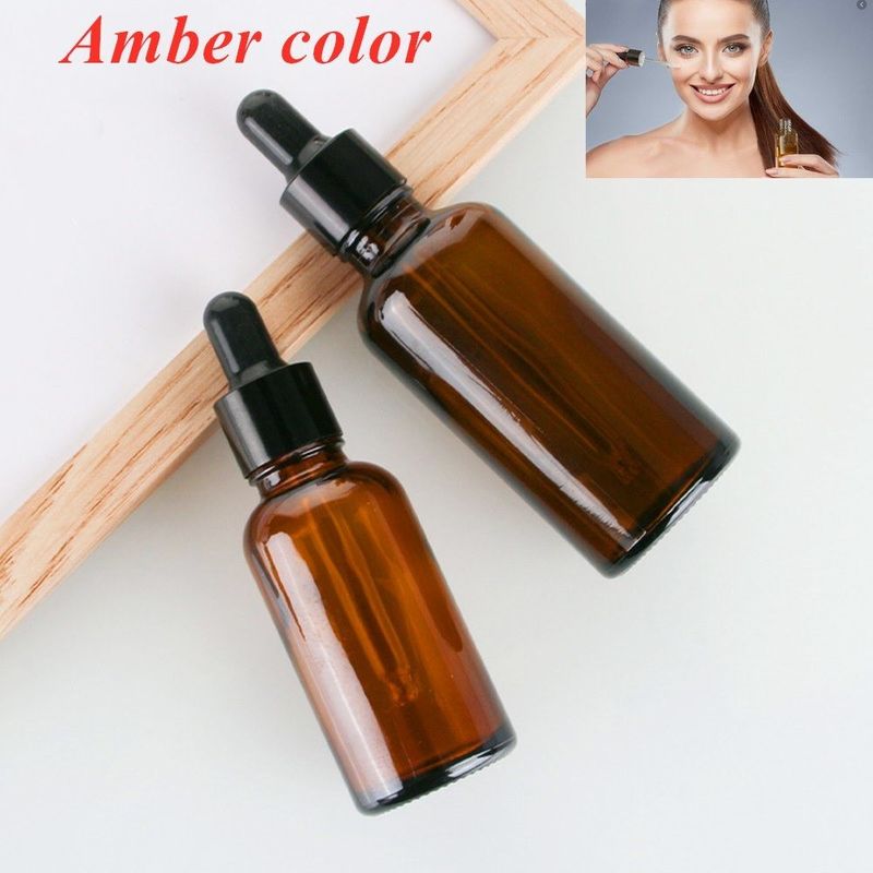 화장품 피부 관리 10ml 20ml 30ml 50ml 100ml 빈 둥근 에센셜 오일 유리 방울병