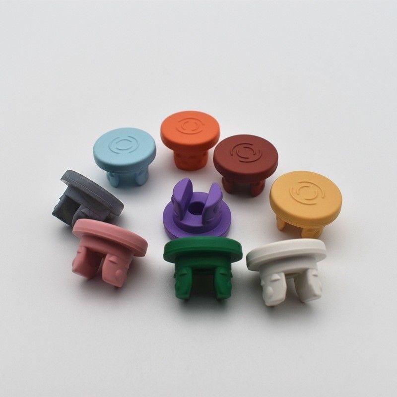 13mm 20mm 28mm 의료 주사 부틸 고무 회색 빨강 파란색 의약품 브로모부틸 플러그 고무 막대