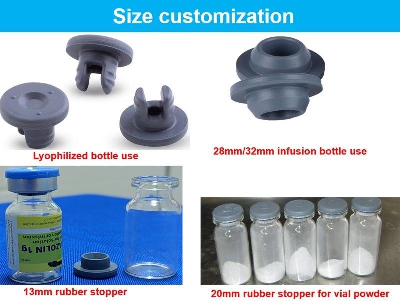28mm 32mm 에틸렌 산화소 살균 의약품 브로모 부틸 고무 막대