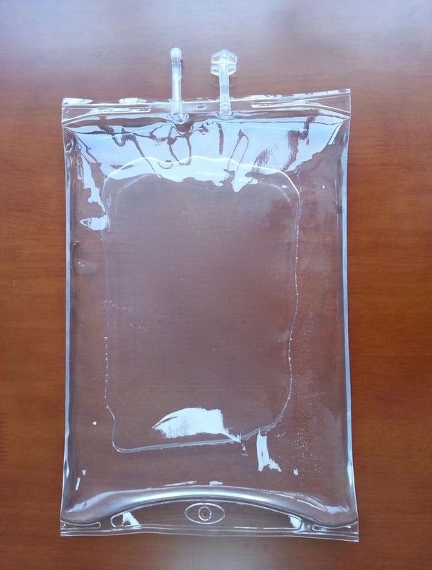 대형 용량 2000ml 3000ml 5000ml 7mm 수의용 일회용 PVC 투여 IV 봉지