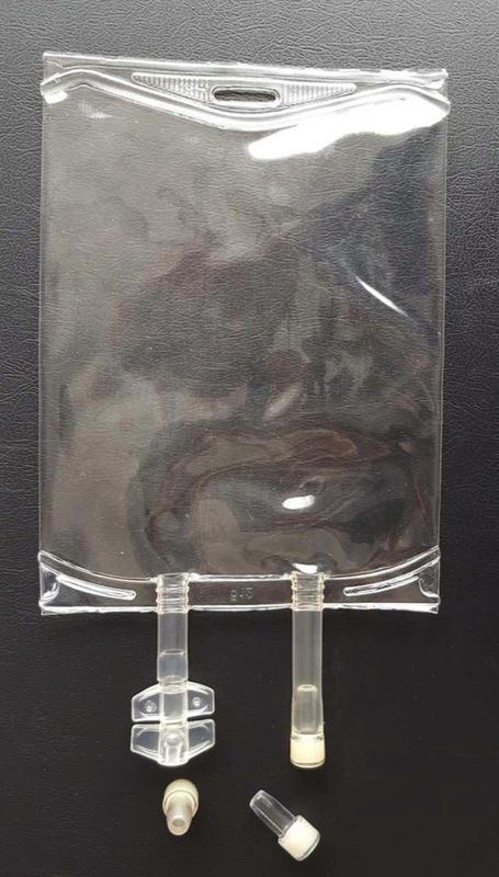 의약품 의약품 액체 5000ml 빈 투여 봉투 100ml 500ml 나트륨 염화물 비 Dehp IV 봉투 투여 봉투