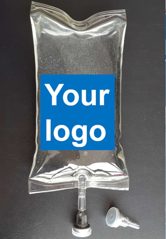 500ml 1000ml PVC 스테릴 IV 봉지 PVC IV 봉지 일회용 플라스틱 의료 스테릴 봉지 투여 봉지
