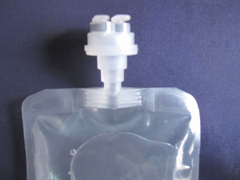 실험실 동물병원 100ml 250ml 단일 포트 비 PVC 의료 투여 봉지 IV 액정 용액 봉지