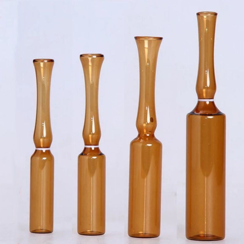 2ml 5ml 10ml 빈 USP 표준 보로 실리케이트 유리 방울 페니실린 주사용