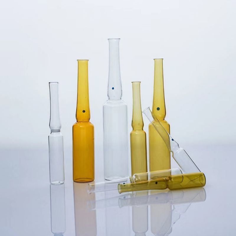 2ml 3ml 5ml 10ml 20ml 투명한 항 노화 피부 관리 화이트너먼트 세움금 앰버 주입 빈 유리 주사용 앰풀
