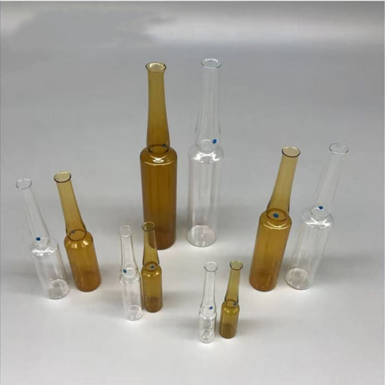 1ml 2ml 5ml 10ml 20ml 중국 및 ISO 표준 유리 Ampoule 일회용 의약품 보로실리케이트 유리 Ampoule
