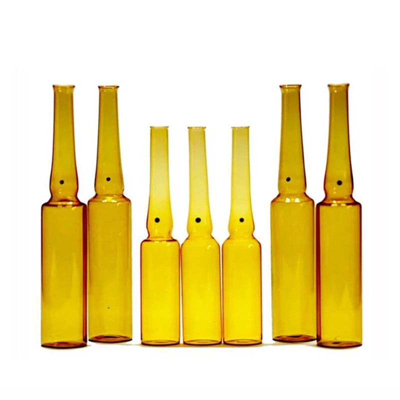 1ml 2ml 5ml ISO 표준 중국 표준 앰버 투명 USP 제1형 유리 방울 약품 주입용