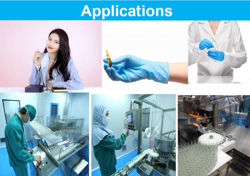 1ml 2ml 5ml 브레이킹 링 투명 앰버 글래스 앰풀 USP I 의약품 패키지 ISO 표준의 유리 앰풀