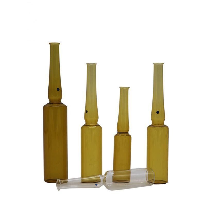 의학적 선명 2ml 5ml 10ml 20ml 저보로실리케이트 유리 앰풀 ISO 10ml 유리 앰풀 저중립 보로실리케이트 유리