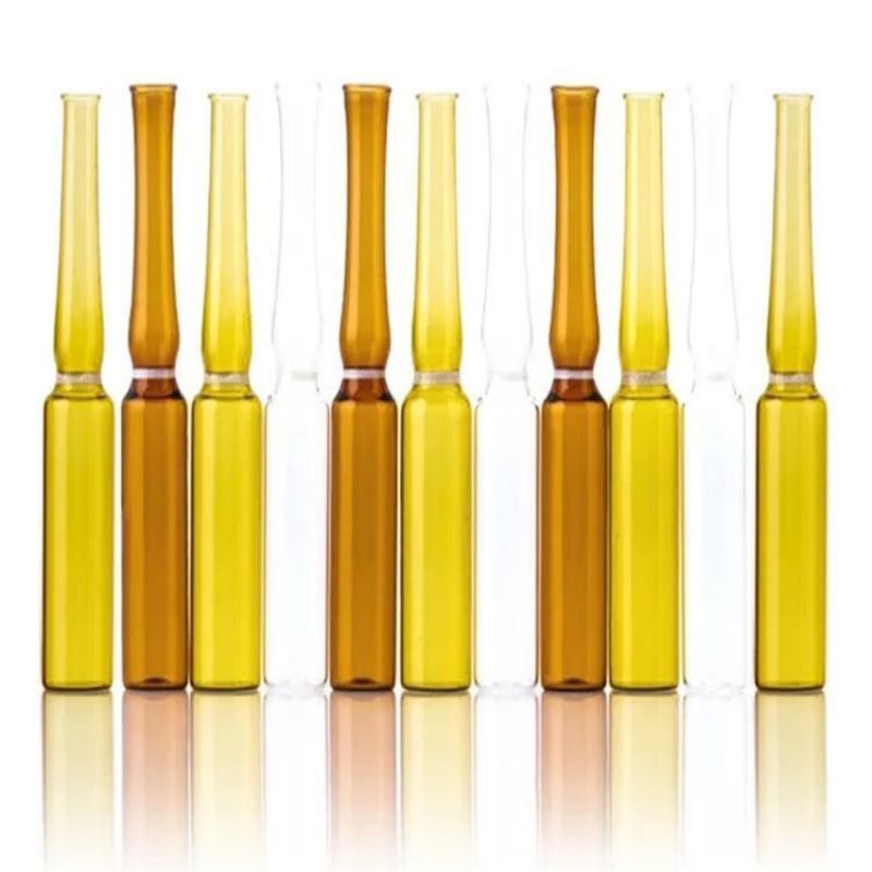 의학적 선명 2ml 5ml 10ml 20ml 저보로실리케이트 유리 앰풀 ISO 10ml 유리 앰풀 저중립 보로실리케이트 유리