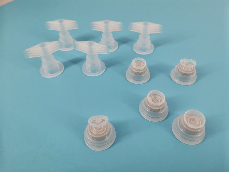 30mm 32mm 당기 반지 단일 포트 투여 유로 헤드 캡 비 PVC 투여 가방 투여 유로 헤드 캡