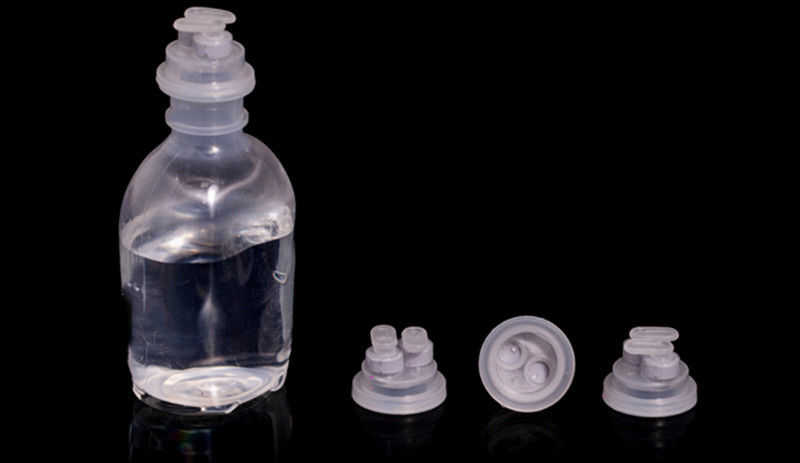 30mm 32mm 당기 반지 단일 포트 투여 유로 헤드 캡 비 PVC 투여 가방 투여 유로 헤드 캡