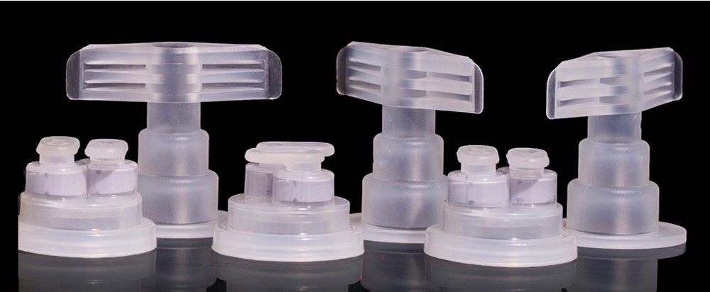 30mm 32mm 30mm 듀인 플립 캡 IV 팩과 병 PP 의료 인퓨전 병을위한 일회용 인퓨전 캡