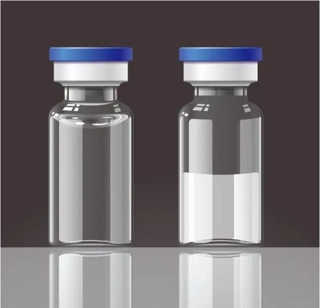 투명 앰버 5ml 10ml 빈 투명 빈 약품 저보로실리케이트 튜블형 유리 플라스크