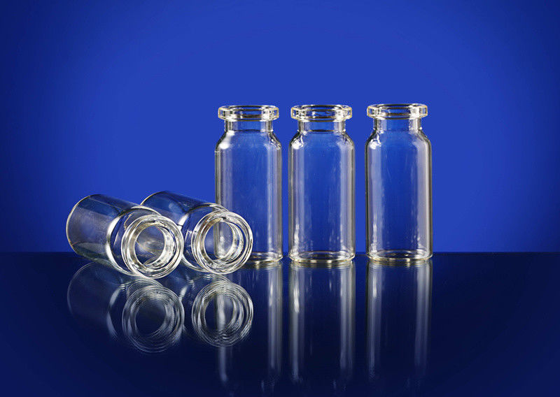 의약품 의료 주입 비생성 유리 병 5ml 7ml 10ml 20ml 튜브형 유리 병 고무 막대