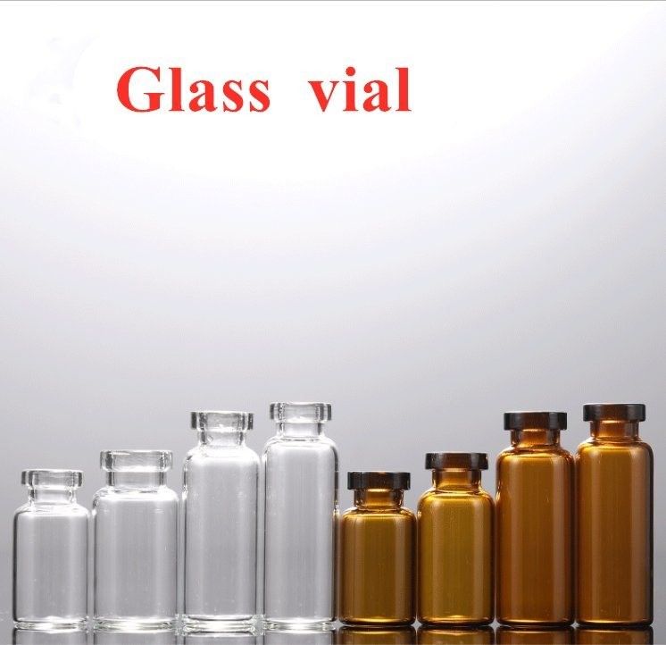 5ml 10ml 비생성 유리 병 목을 쪼개 튜버 맑은 황색 의약품 항생제 주사 병 유리 병