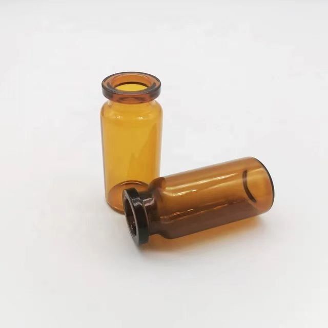 맞춤형 의약품 비생성 처방용 유리 병 5ml 7ml 10ml 맑은 앰버 투빌러 주사 유리 병