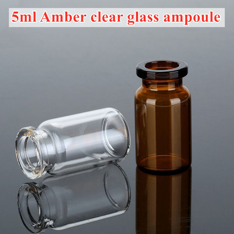 5ml 7ml 10ml 20ml 의약품 화장품 보로시실레이트 튜블러 의료 주입 유리 병 알루미늄 플라스틱 캡과 함께