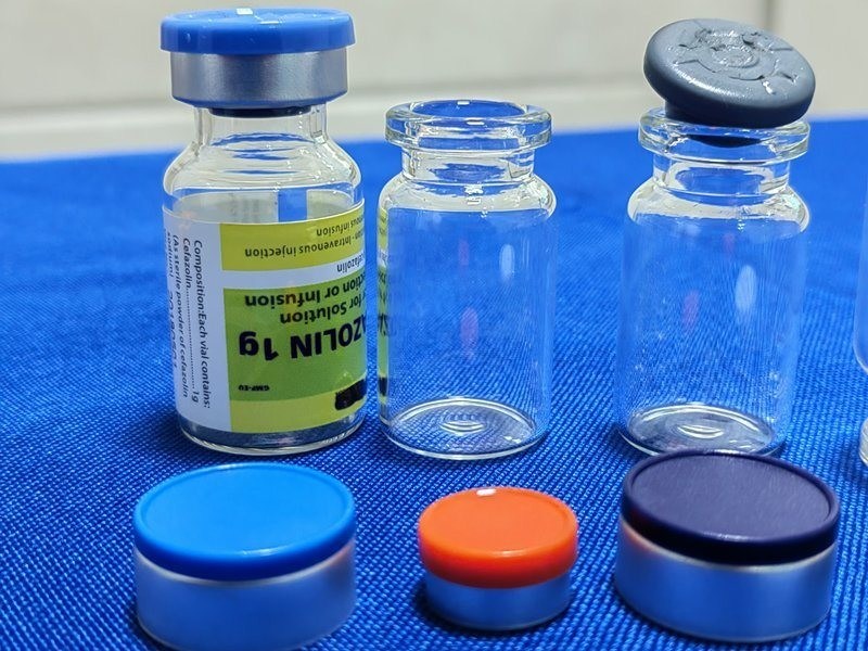 투명 의약품 5ml 10ml 20ml 투명 앰버 빈 작은 주사성 비생성 유리 튜블 펌프