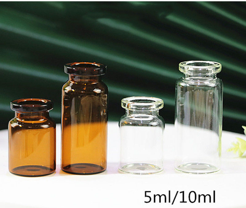 폼형 I형 유리 병 의료용 유리 병 고무 막대 10ml