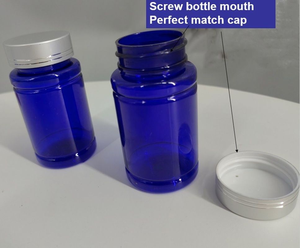 코코아 간 기름 생선 기름 플라스틱 캡슐 약품 병 PET 120ml 빈 보충제 비타민 캡슐 약품 플라스틱 병