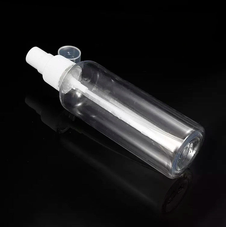 50ml 60ml 100ml PET 선명한 둥근 맞춤형 재충전 할 수 있는 손 세제품 둥근 재충전 화장품 PET 플라스틱 스프레이 병