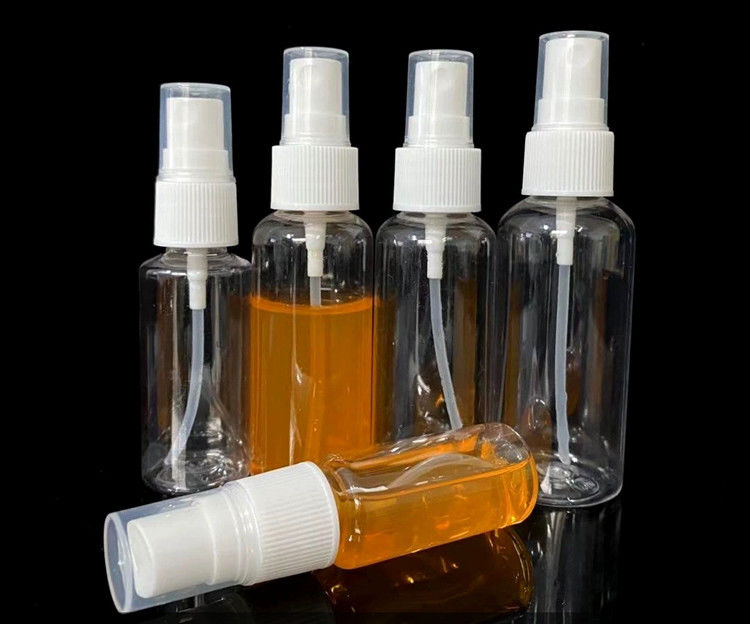텅 빈 흰 선명한 값싼 빈 선명한 1 온스 50ml 100ml 120ml 화장품 PET 플라스틱 안개 스프레이 병