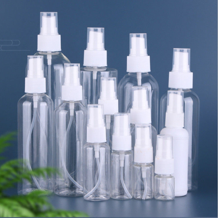 텅 빈 흰 선명한 값싼 빈 선명한 1 온스 50ml 100ml 120ml 화장품 PET 플라스틱 안개 스프레이 병