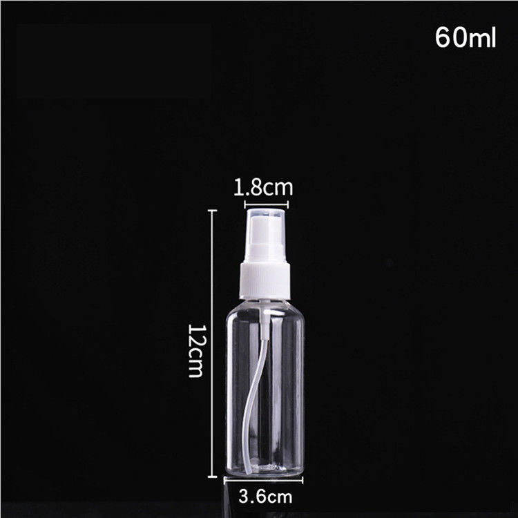 텅 빈 흰 선명한 값싼 빈 선명한 1 온스 50ml 100ml 120ml 화장품 PET 플라스틱 안개 스프레이 병