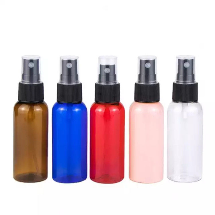 60ml 120ml 355ml 파란색 플라스틱 손 세제 피부 관리 샴푸 스프레이 병 PET 화장품 선명한 플라스틱 스프레이어 병