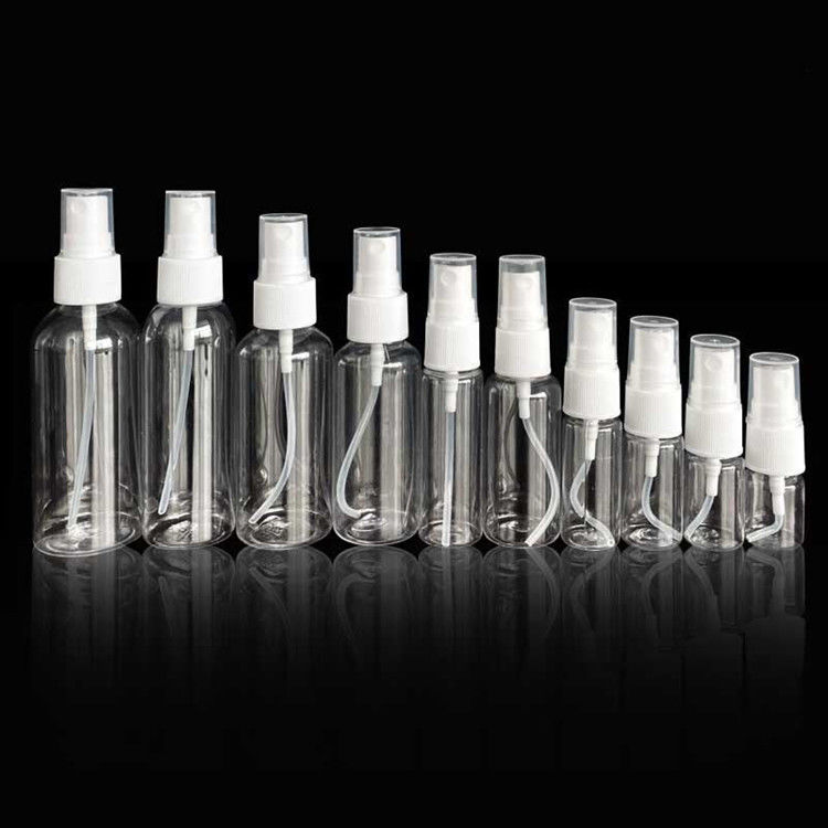 60ml 120ml 355ml 파란색 플라스틱 손 세제 피부 관리 샴푸 스프레이 병 PET 화장품 선명한 플라스틱 스프레이어 병